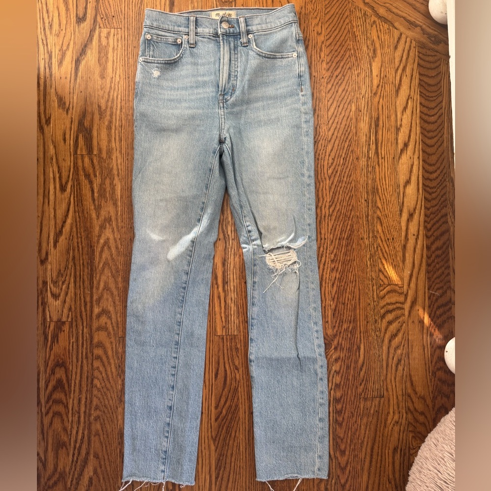Madewell ripped jeans